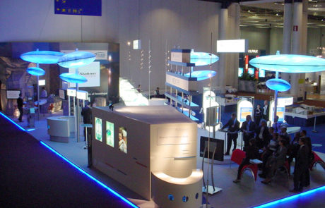Messestand Novartis