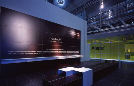 Messestand Projektgruppe-id