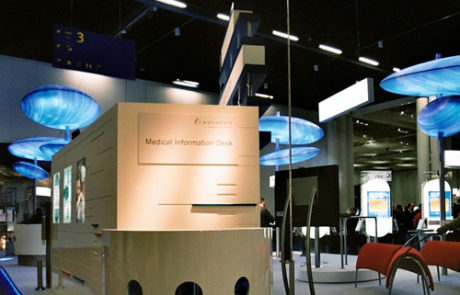 Messestand Novartis